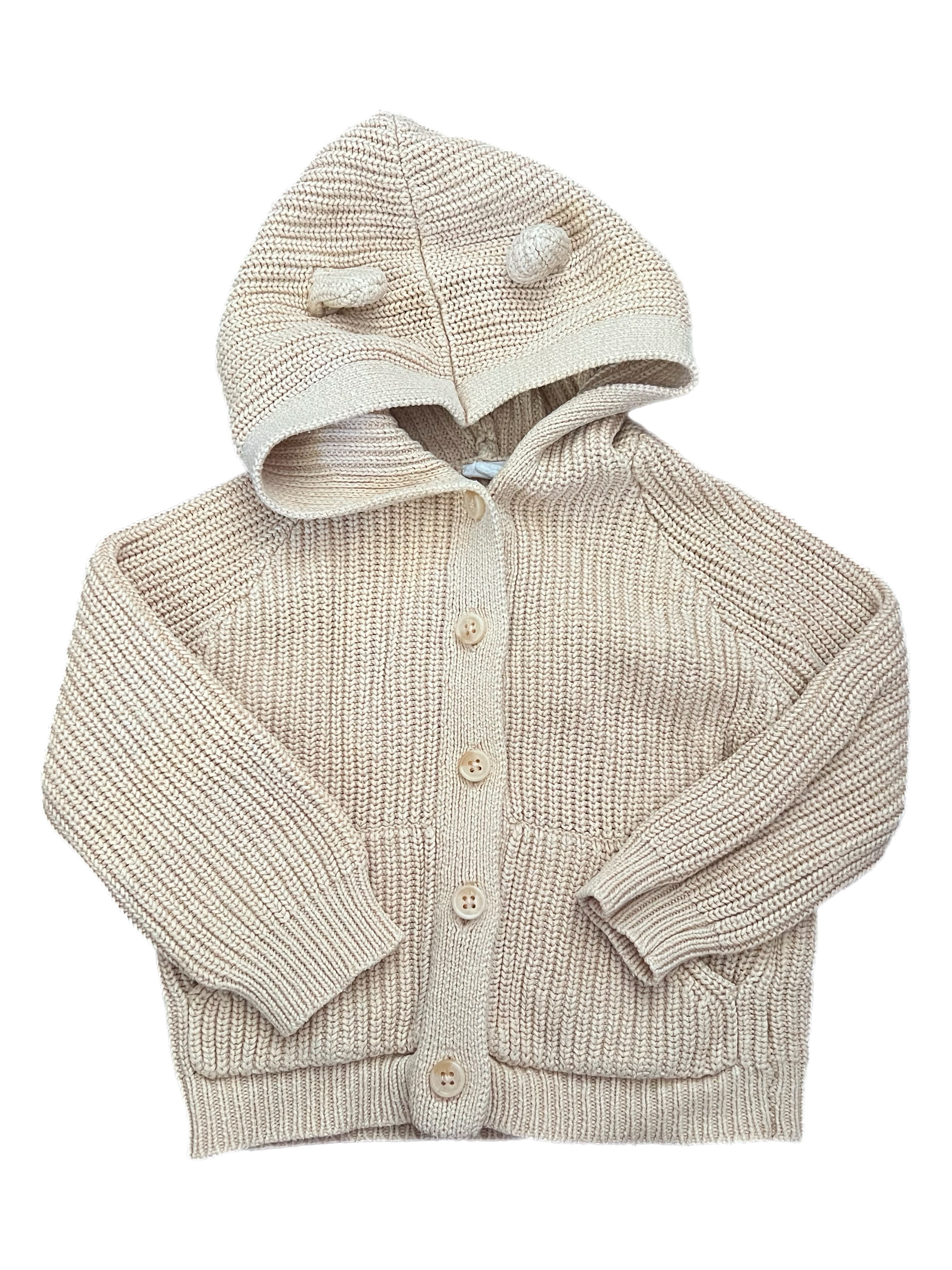 Jamie Kay Bear Cardigan (1y)