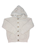 Jamie Kay Bear Knit Cardigan (2y)
