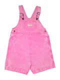 Goldie + Ace Pink Burton Short Overalls (3y)