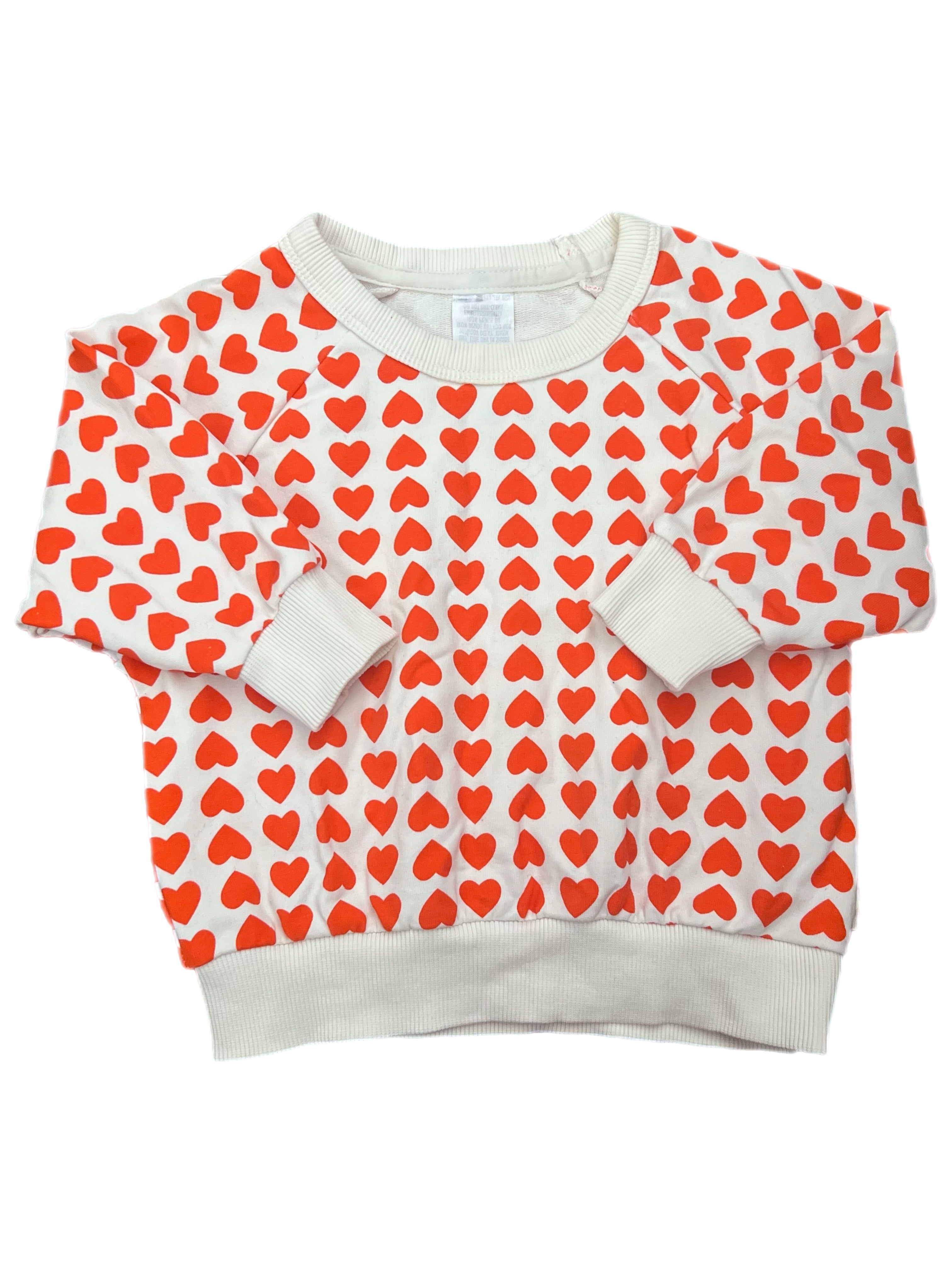 Bonds Hearts Sweat Pullover (3-6m)