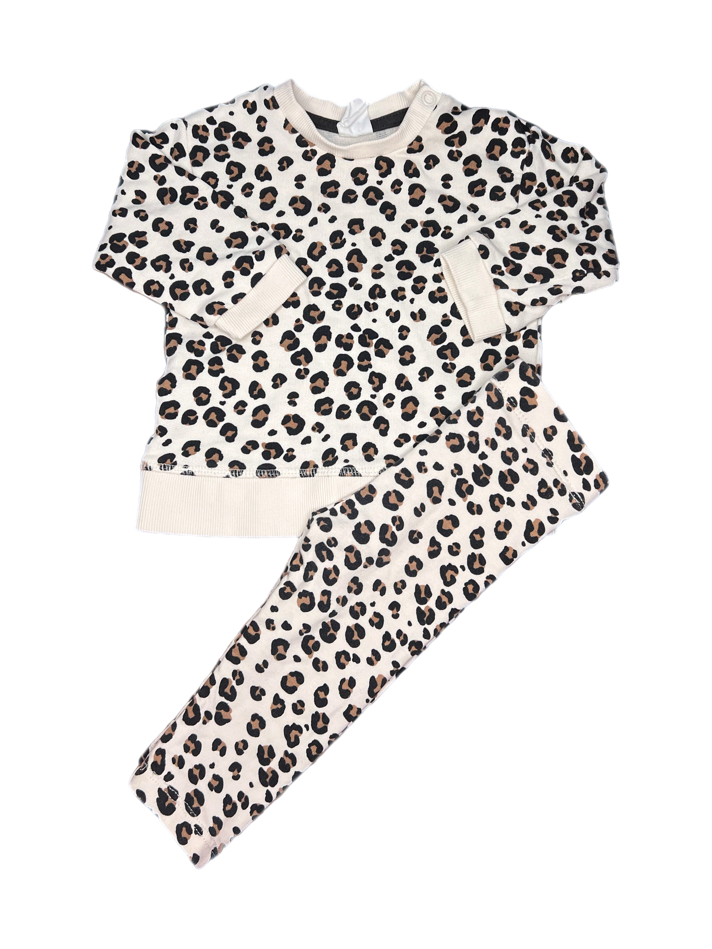 H&M Leopard Print Set (3-6m)