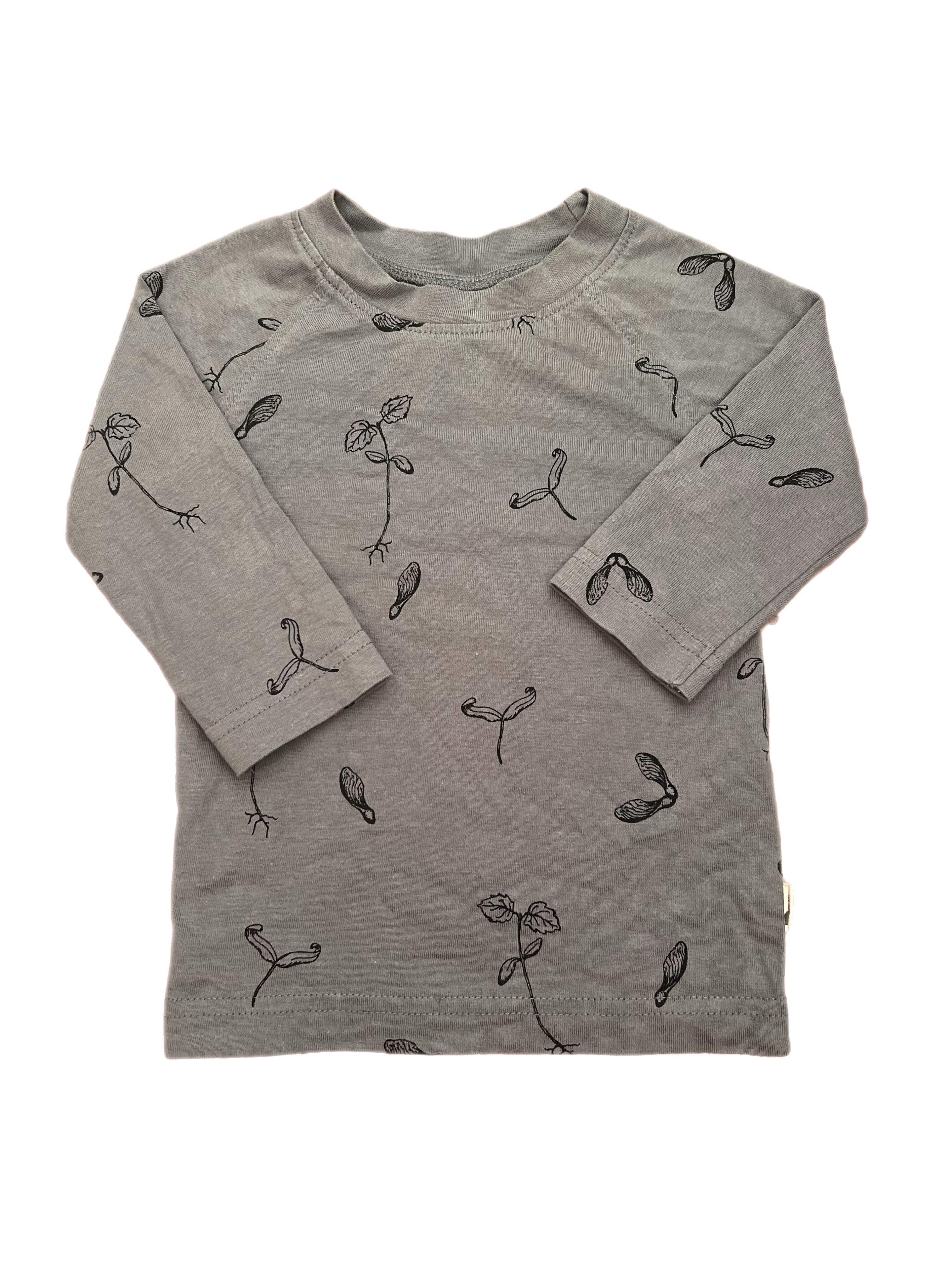 Buck and Baa Long Sleeve Top (0-3m)