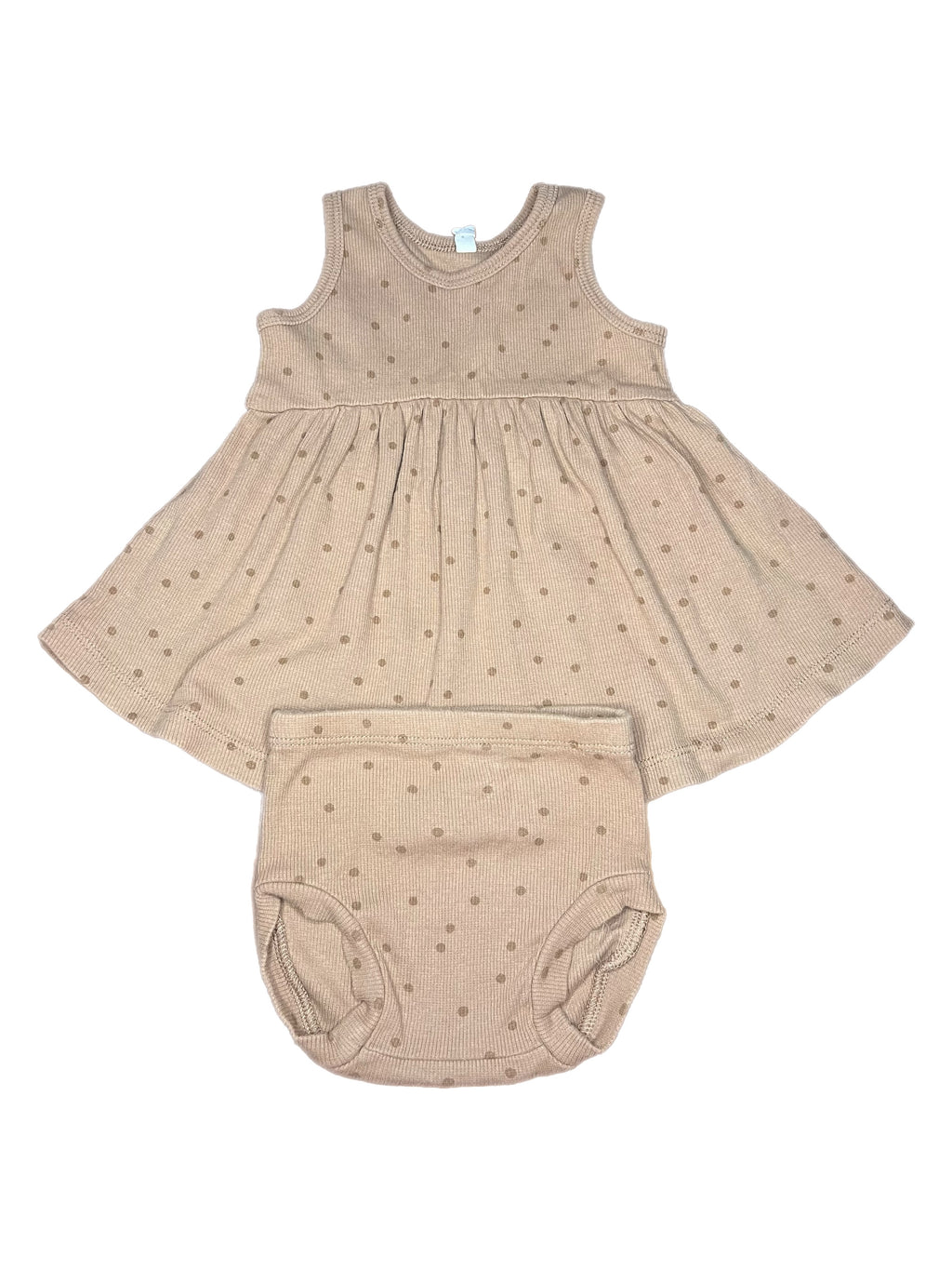 Quincy Mae Dress and Bloomers Set (3-6m)