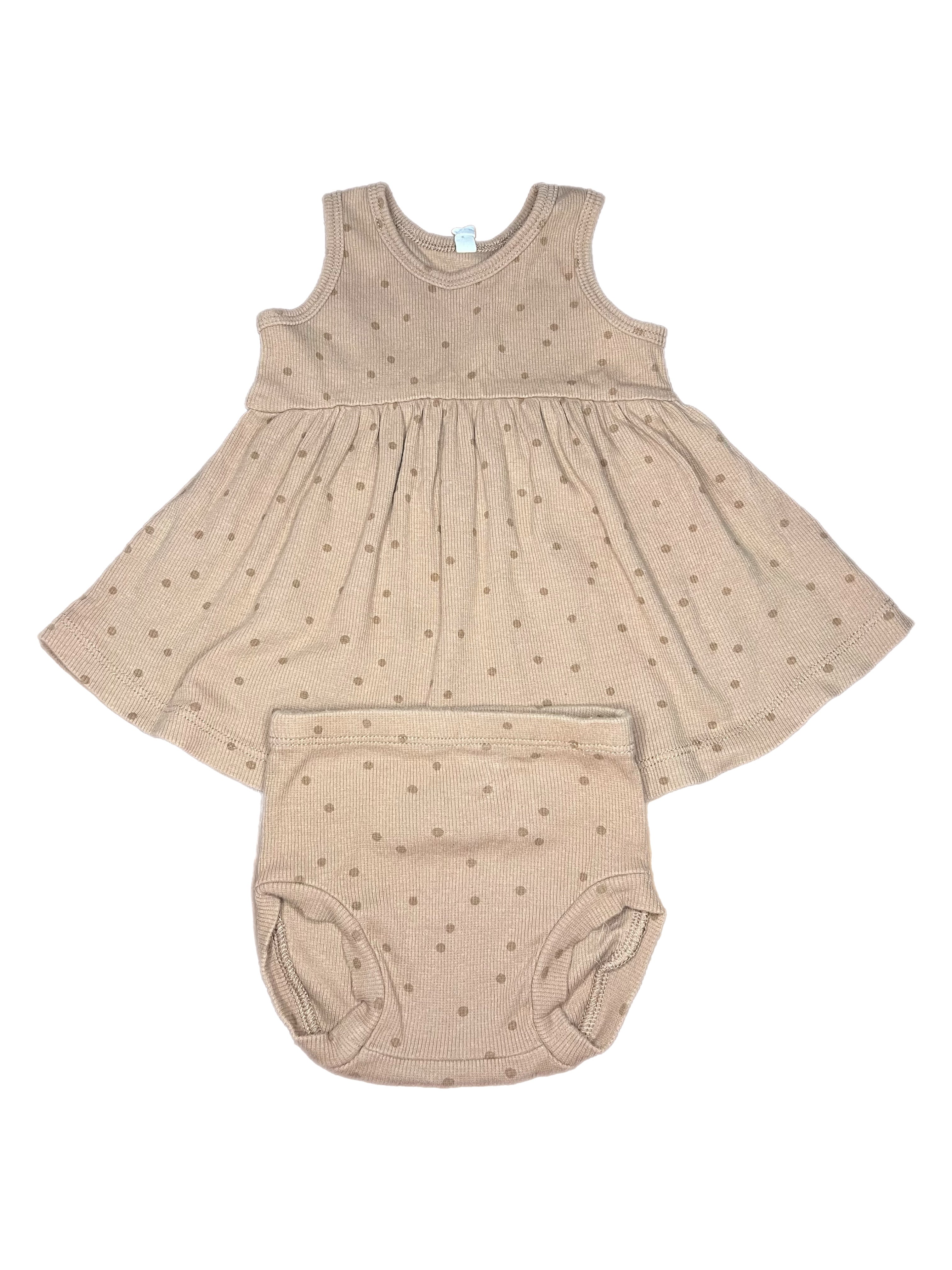 Quincy Mae Dress and Bloomers Set (3-6m)