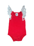 Penny & Co Angel Wing Bodysuit (3-6m)