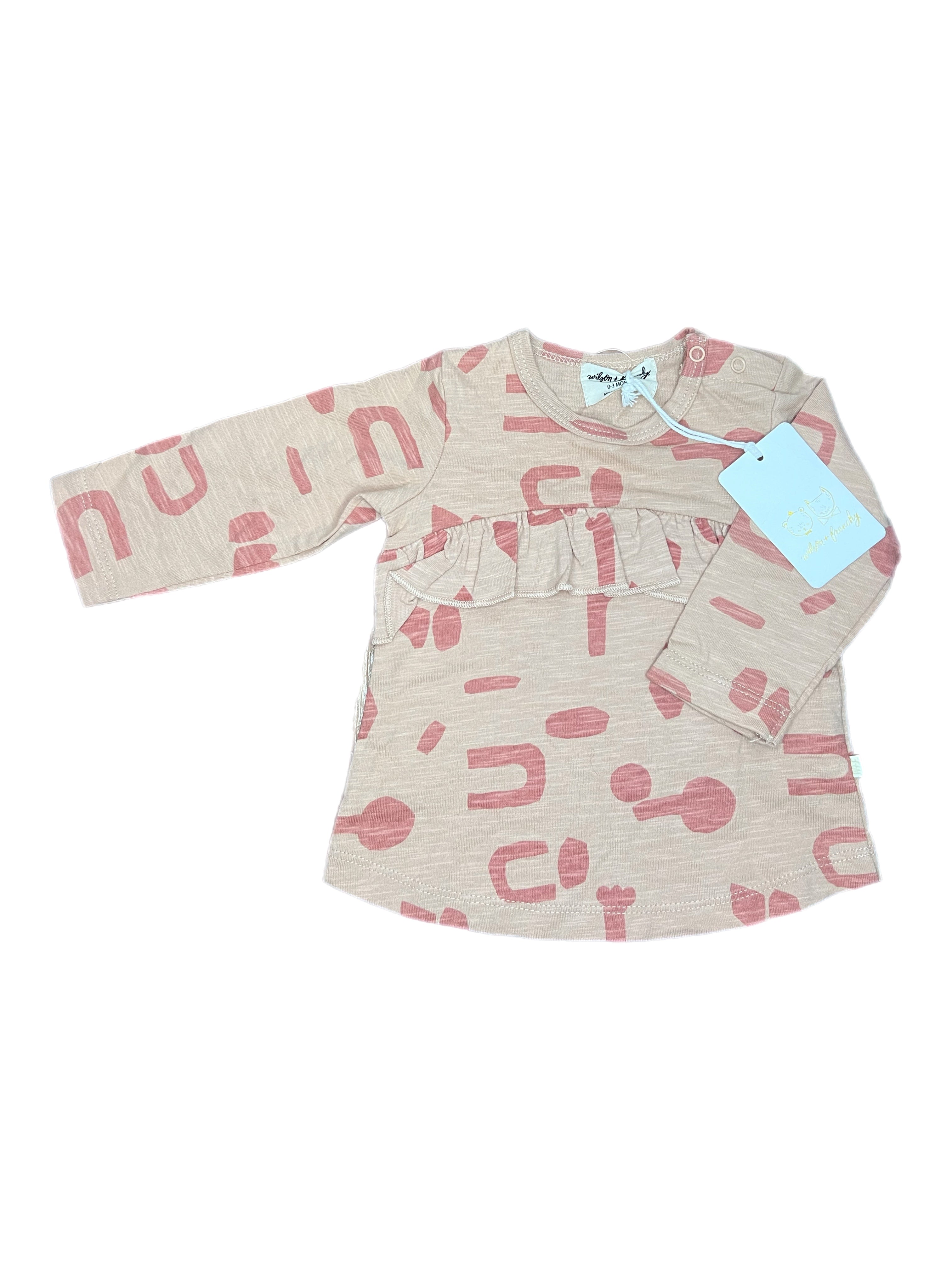 Wilson + Frenchy Smock Top (0-3m) *BNWT*
