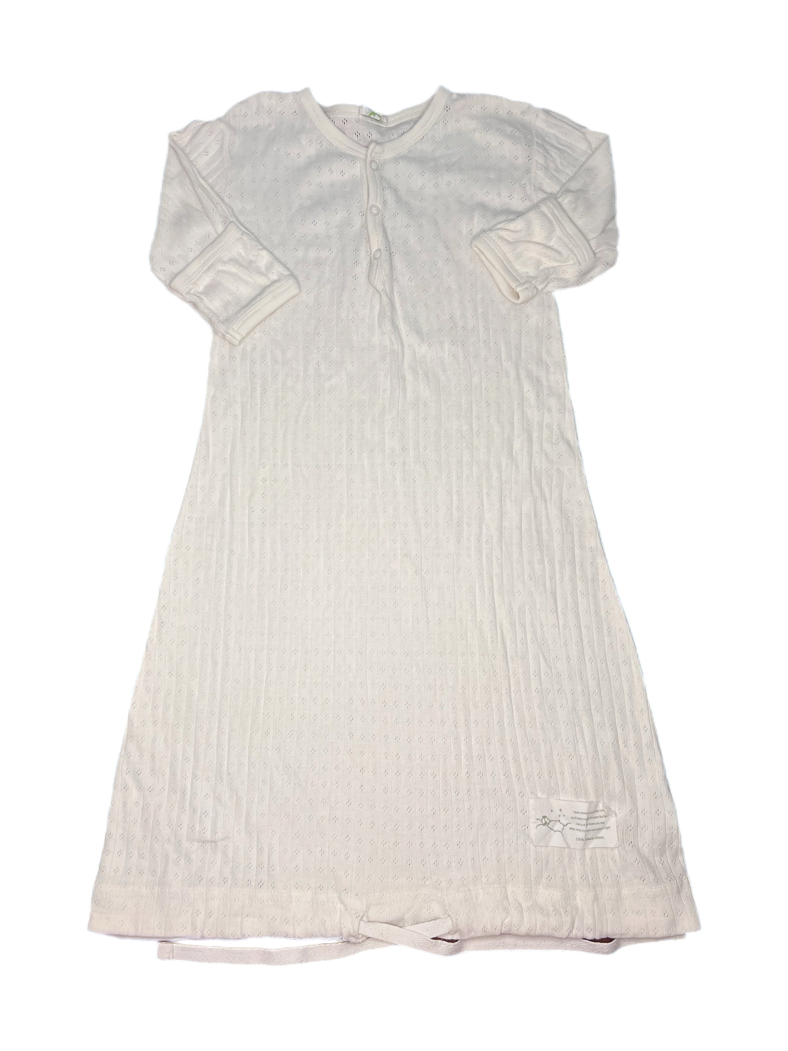 Nature Baby Organic Cotton Sleeping Gown (0-3m)