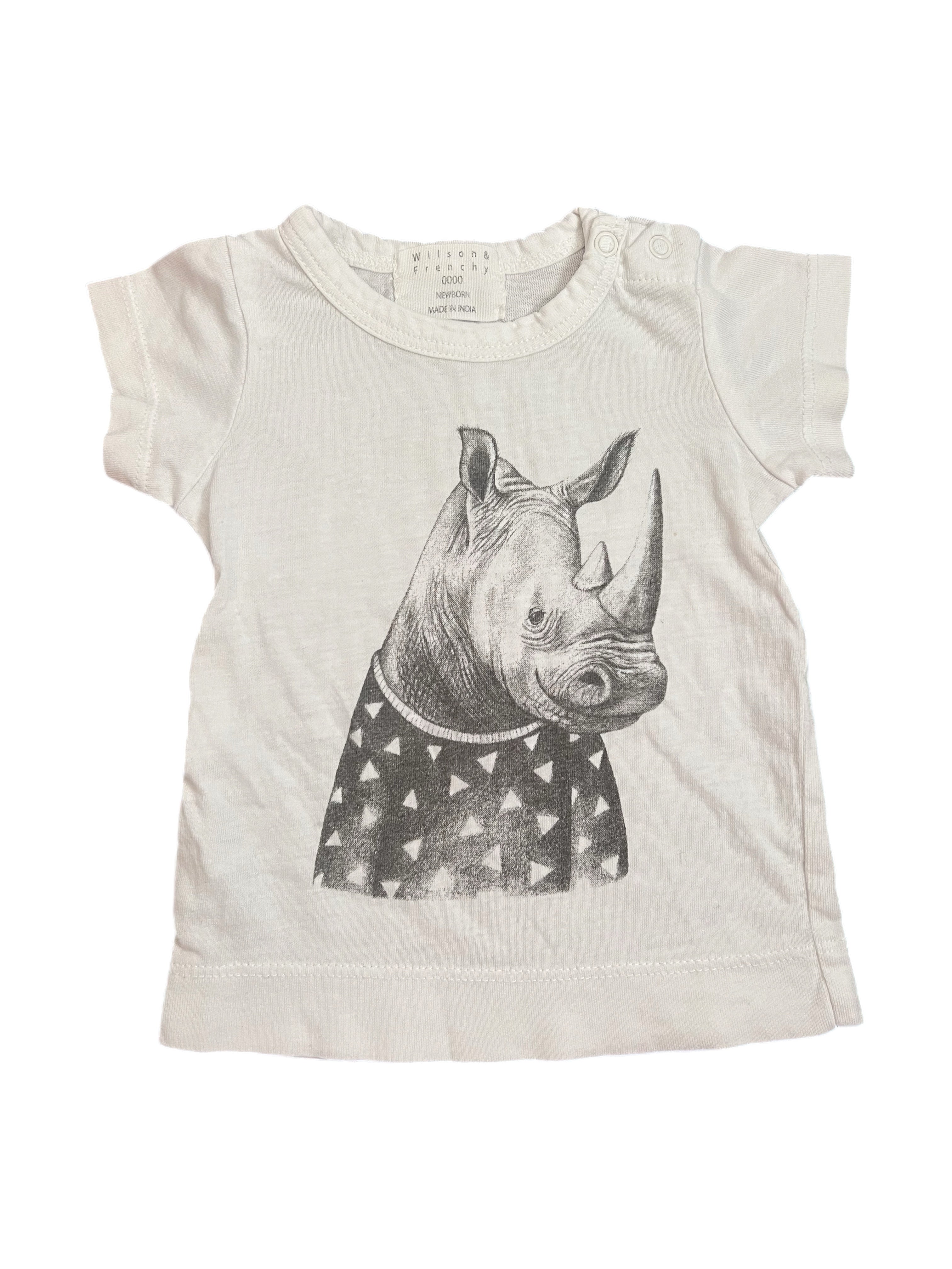 Wilson + Frenchy Rhino T-shirt (Newborn)