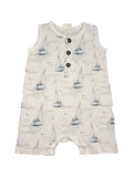 Little Bee by Dimples Boats Romper (3-6m)