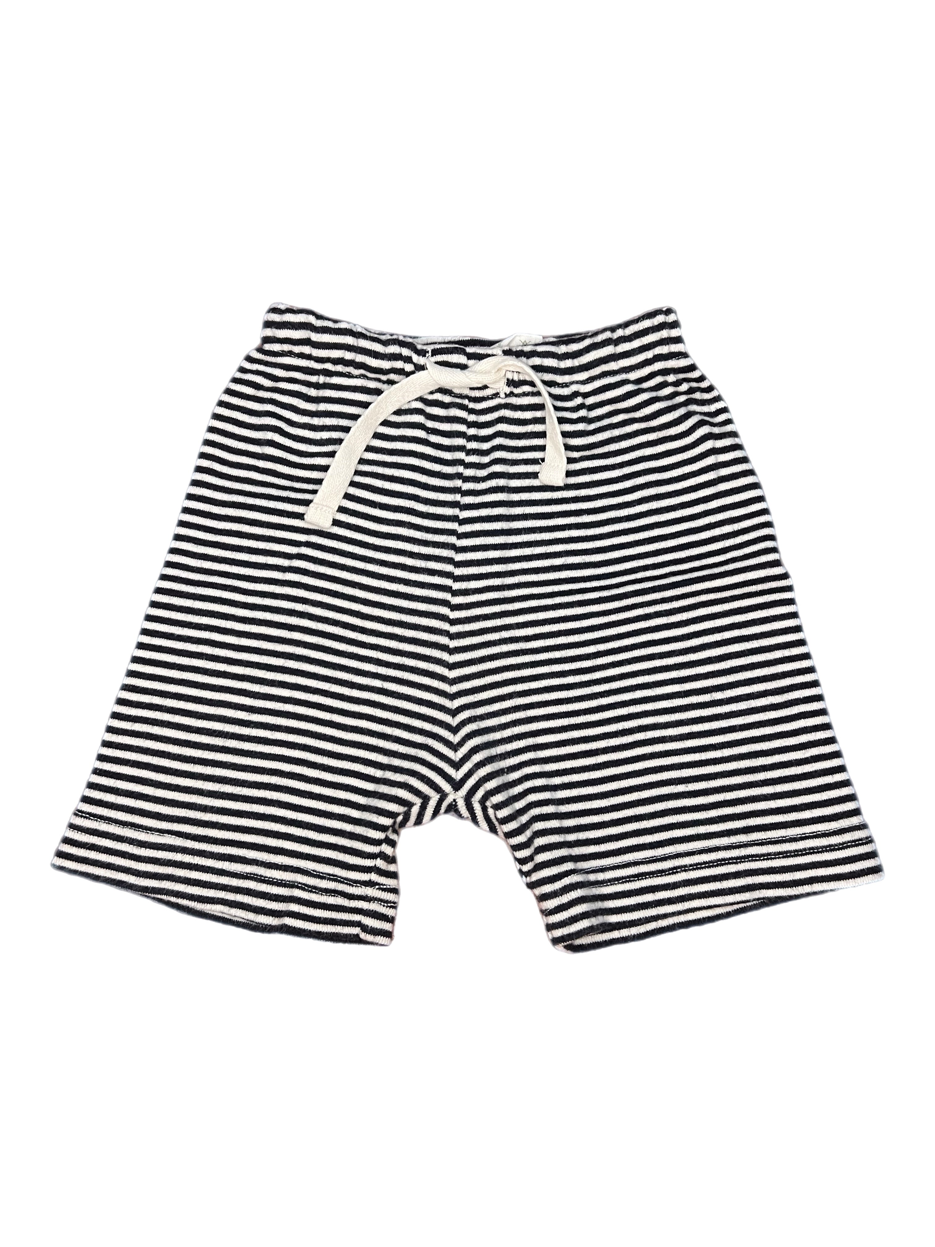 Nature Baby Stripe Shorts (0-3m)