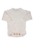 Ziggy Lou Knit Fleck Romper (Newborn)