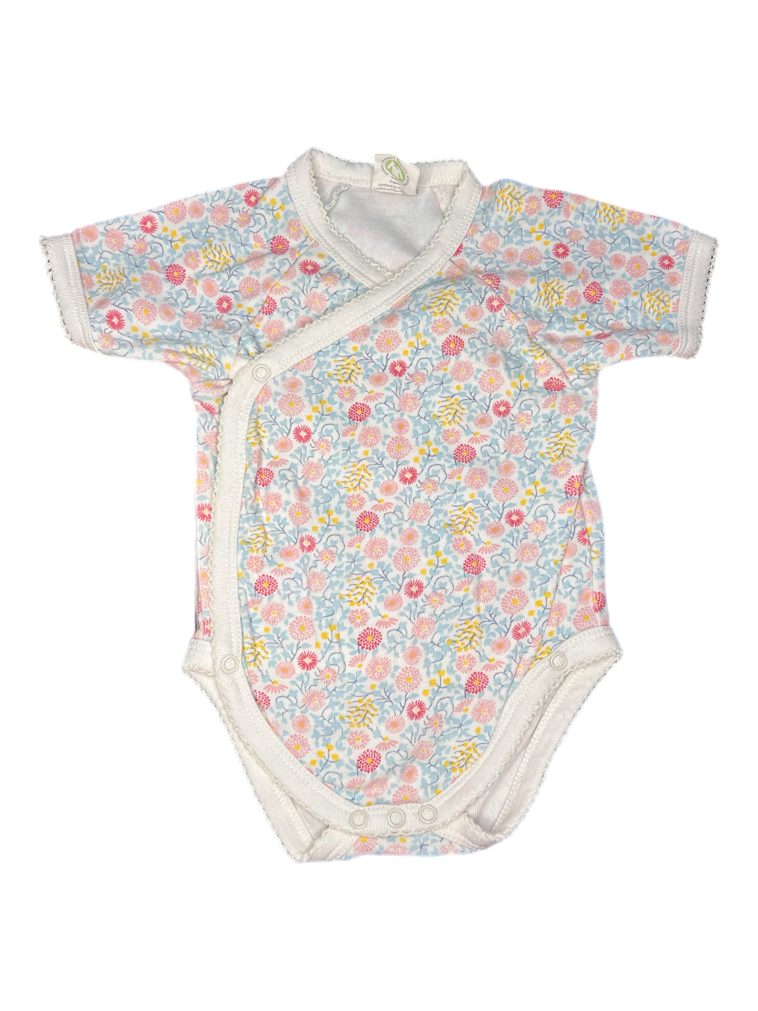 Nature Baby Floral Bodysuit (0-3m)
