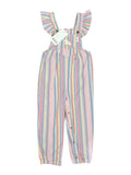 Hux Rainbow Stripe Overalls (3y) *BNWT*