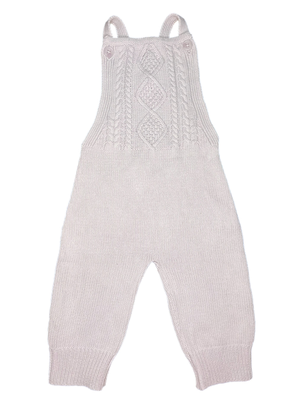 Jamie Kay Cable Knit Overall (3-6m)