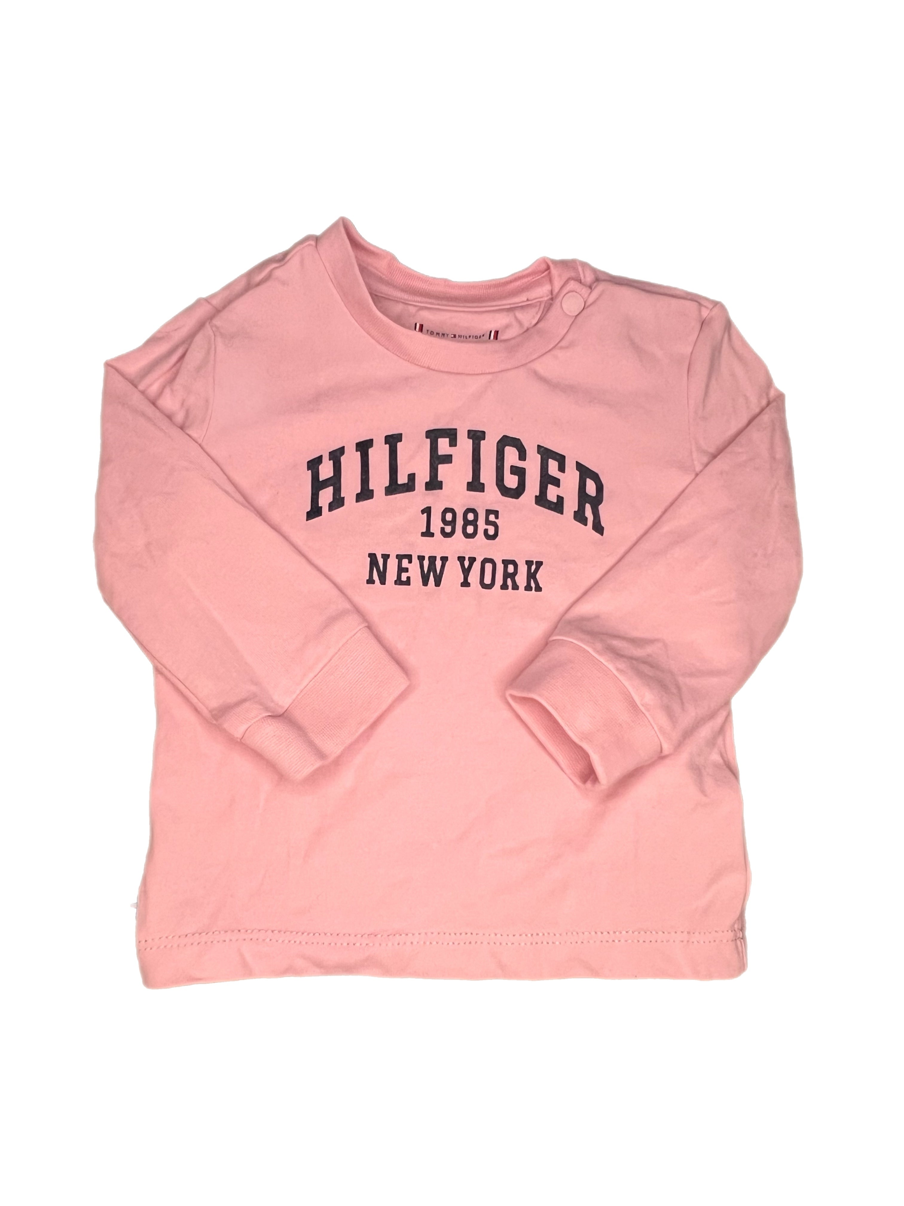 Tommy Hilfiger Long Sleeve Tee (0-3m)