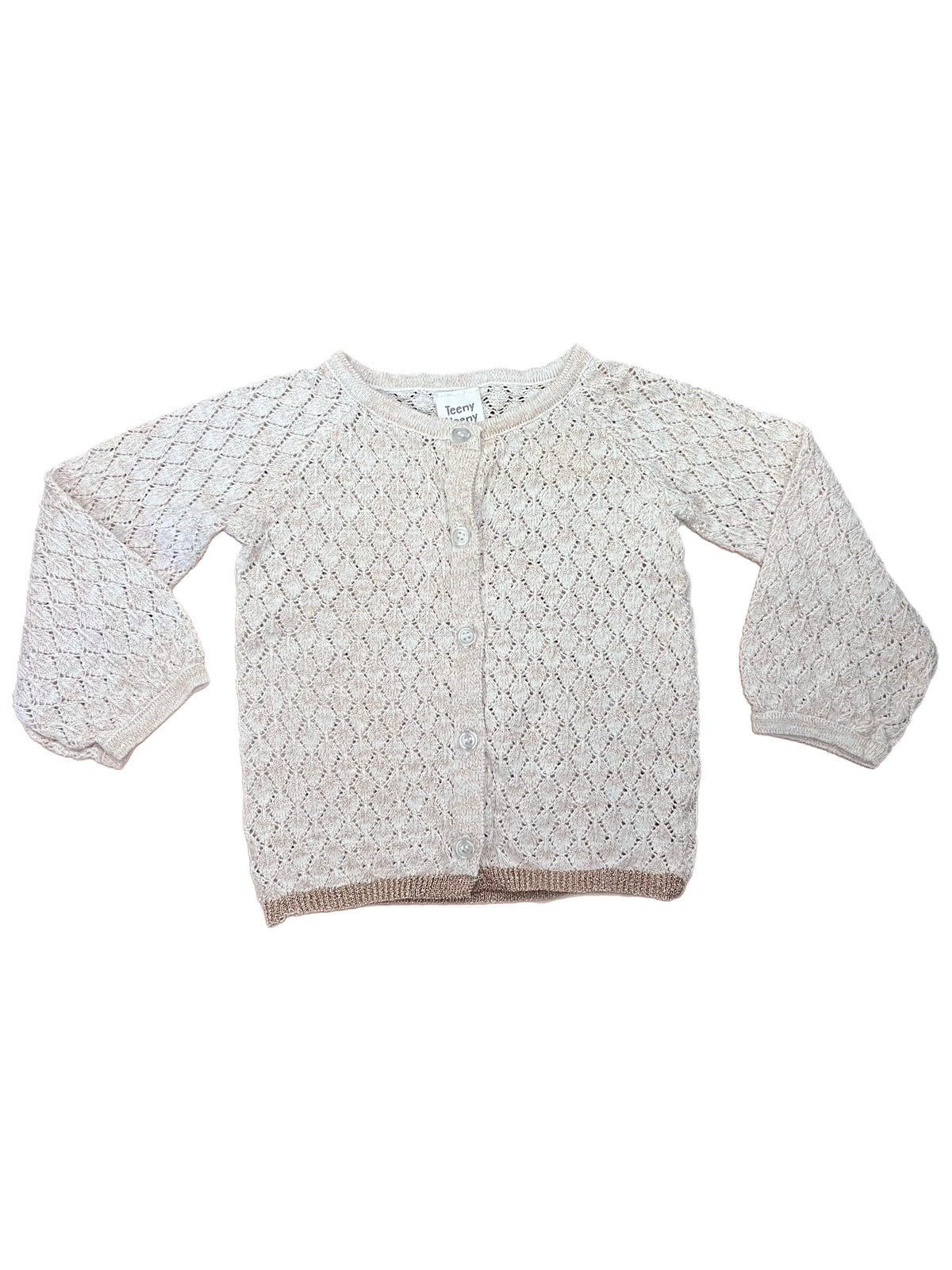 Teeny Weeny Knit Cardigan (6-12m)