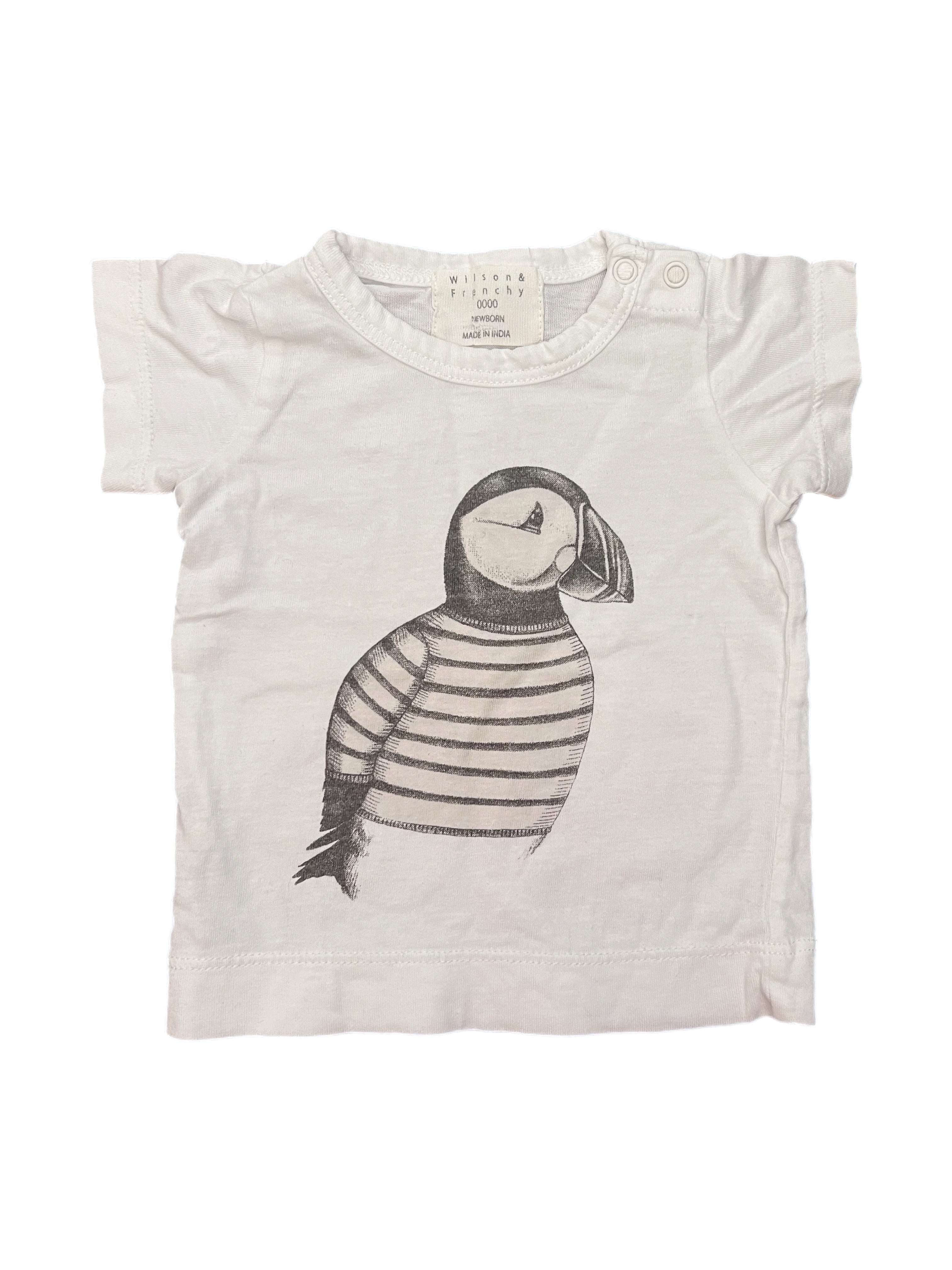 Wilson + Frenchy Puffin T-shirt (Newborn)