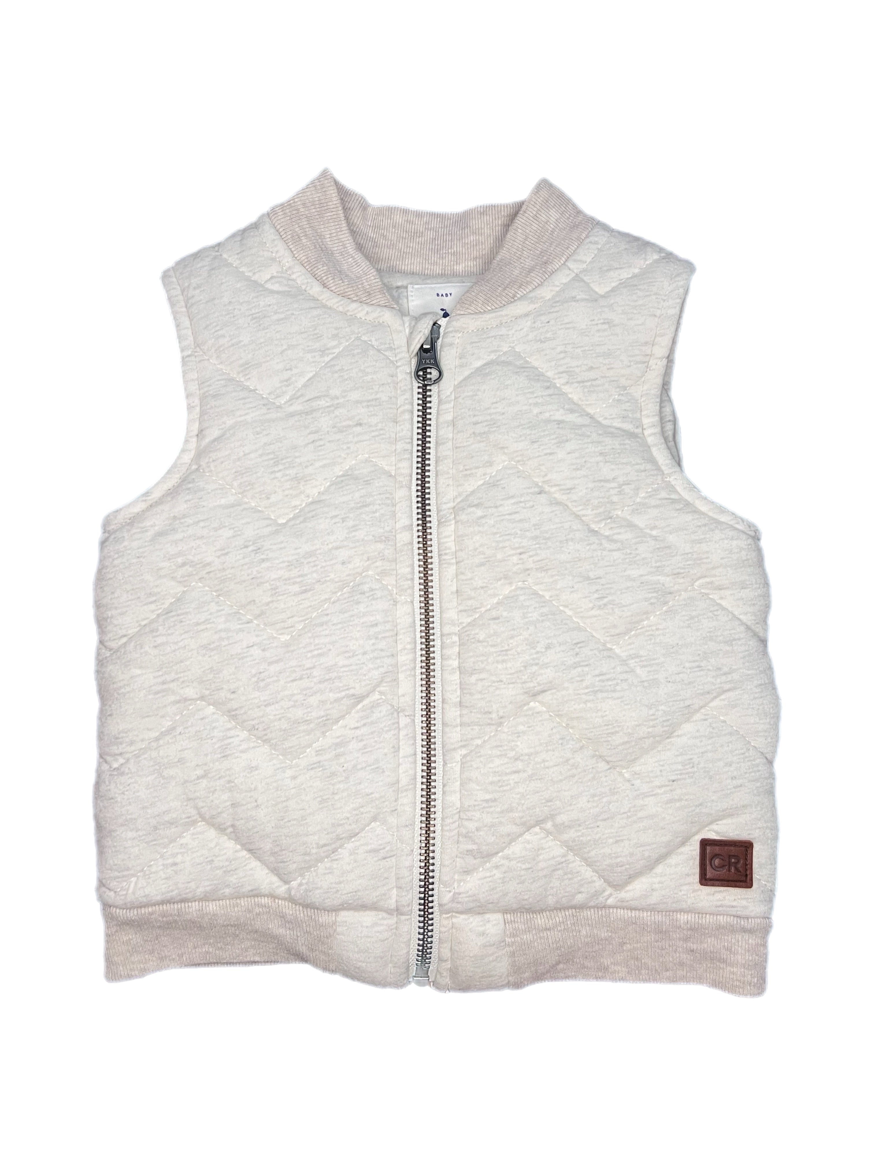 Country Road Quilted Vest Jacket (6-12m)