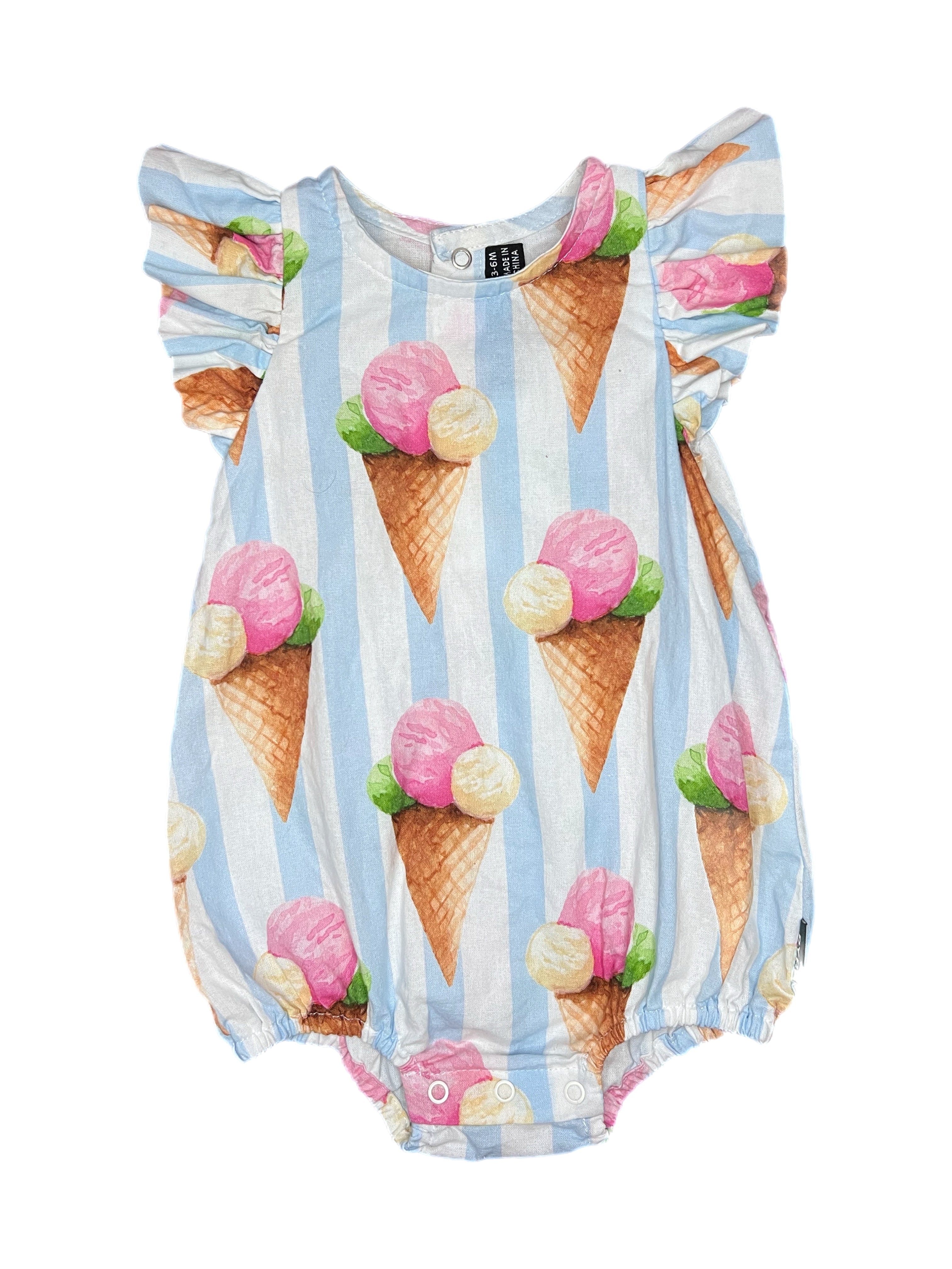 Rock Your Baby Ice Cream Romper (3-6m)