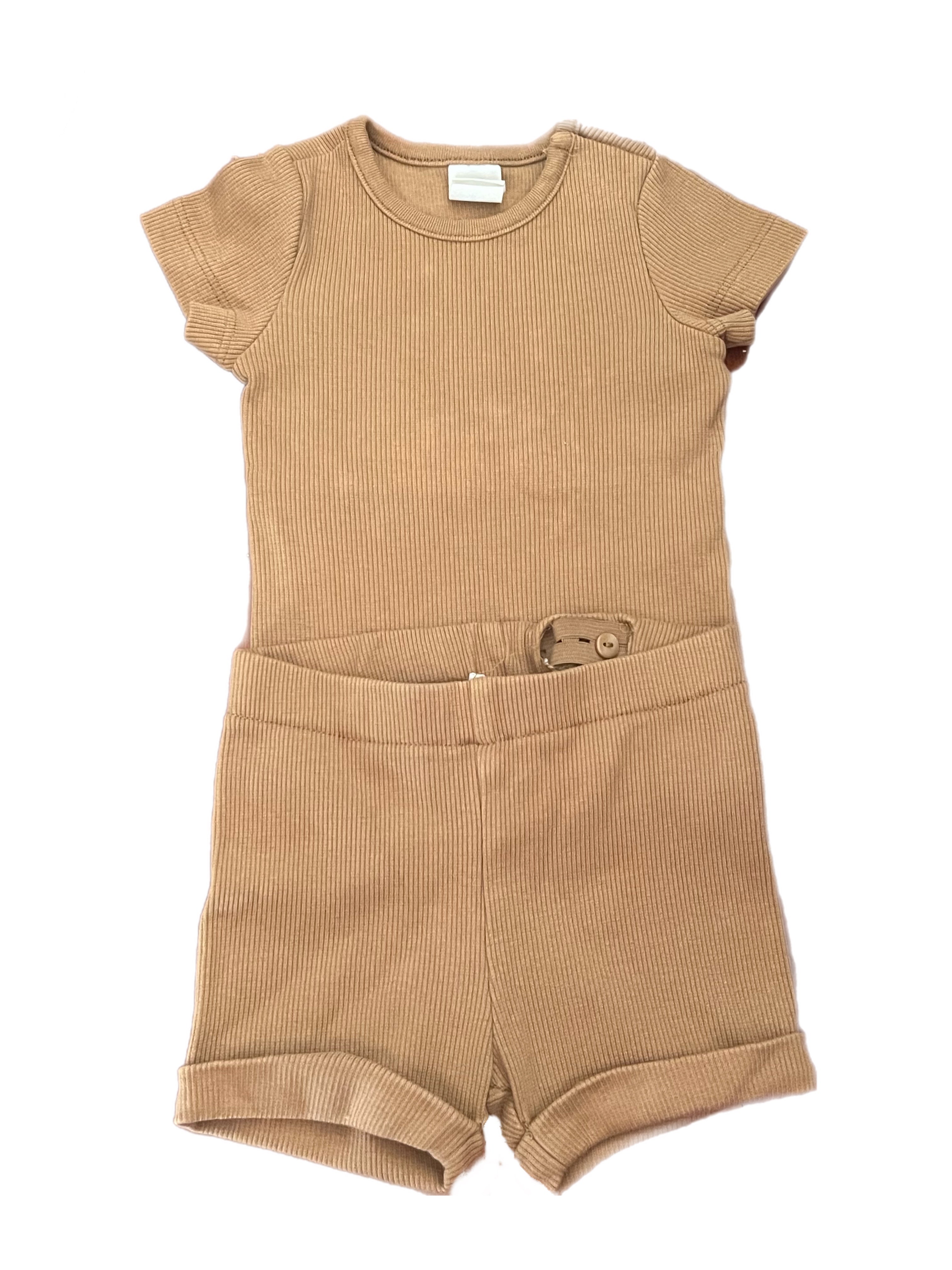 H&M Shirt and Shorts Set (3-6m)