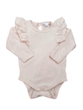 Jamie Kay Frill Shoulder Long Sleeve Bodysuit (3-6m)