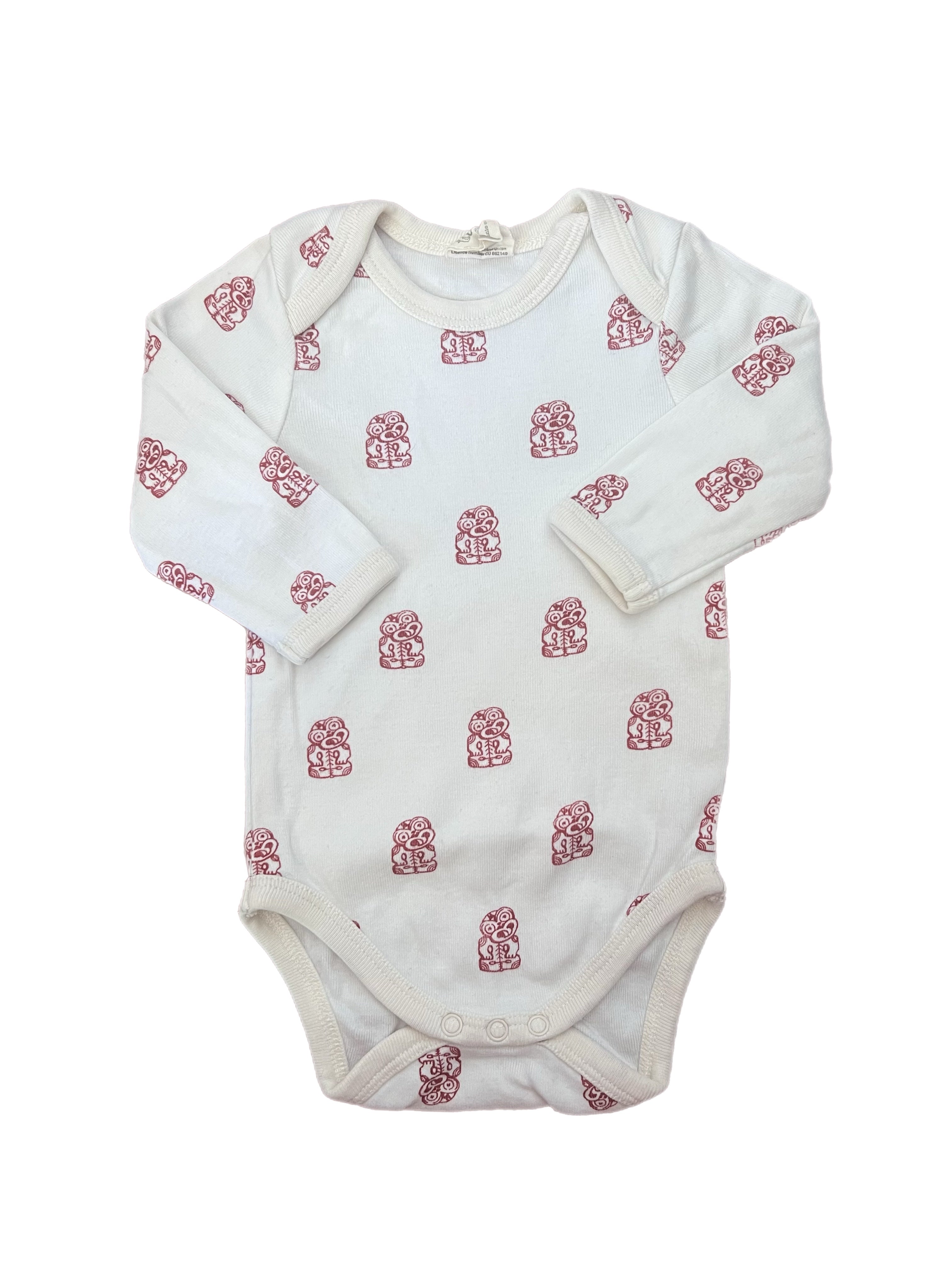 Nature Baby Tiki Long Sleeve Bodysuit (0-3m)