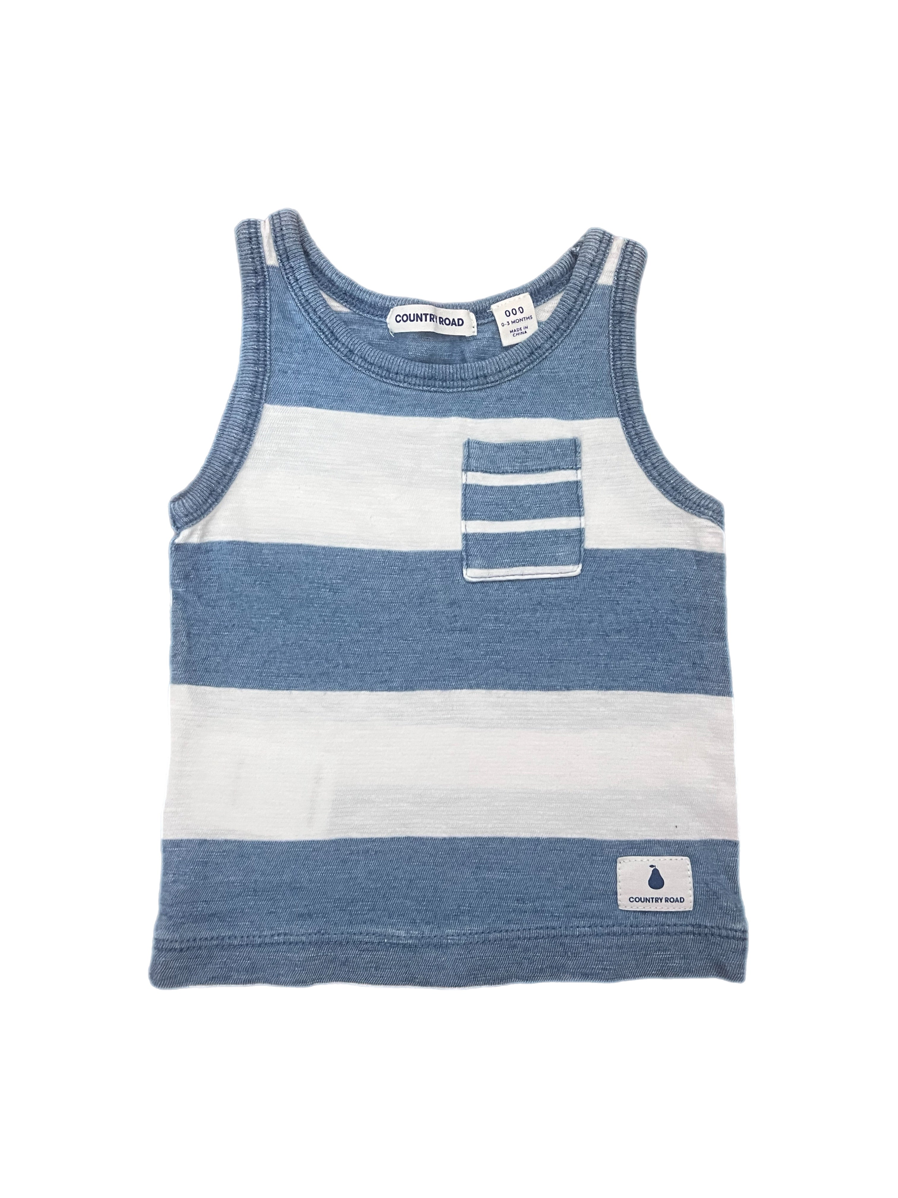 Country Road Singlet (0-3m)