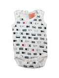 Nature Baby Boat Flag Vest Bodysuit (0-3m)