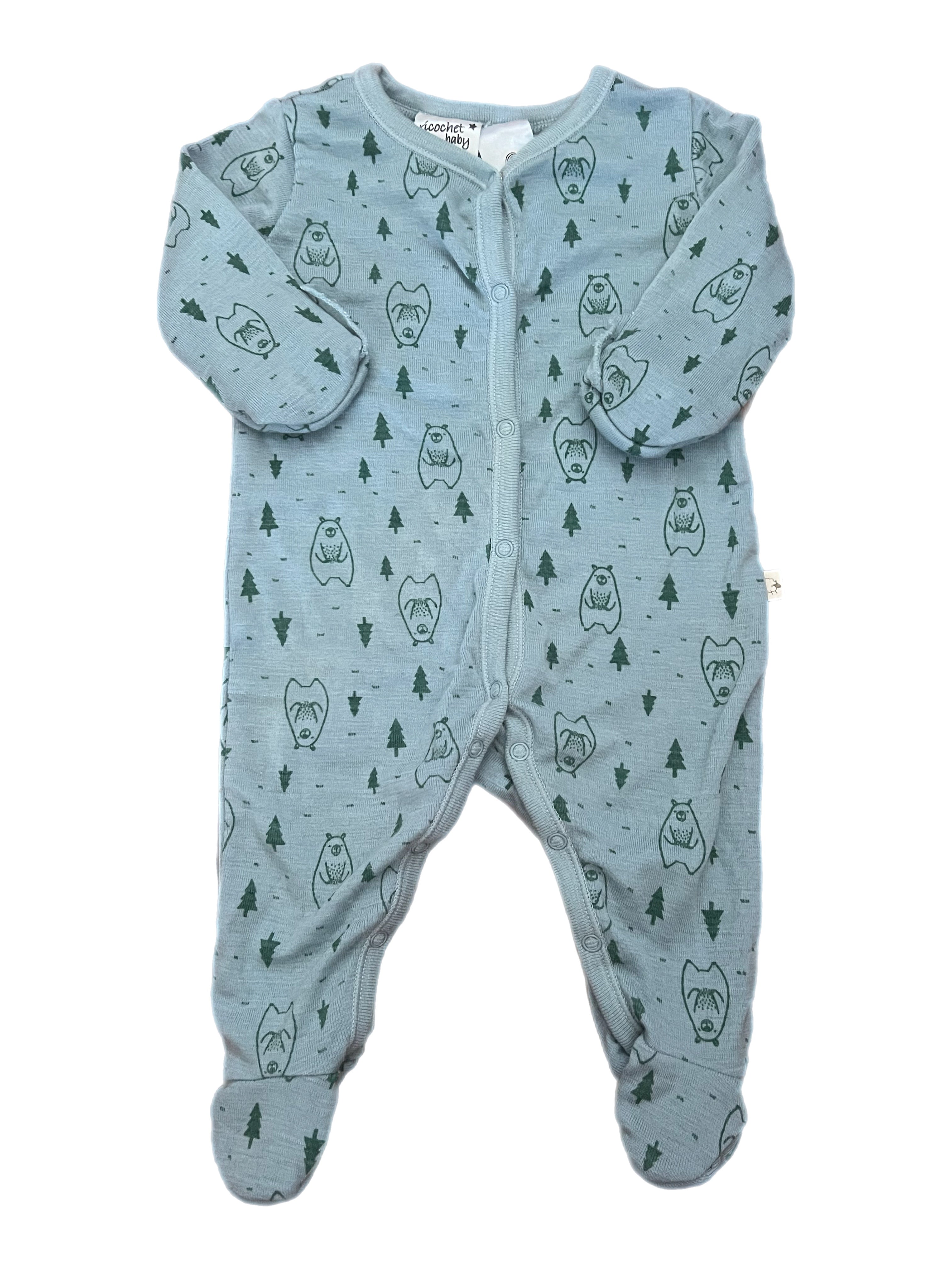 Ricochet Baby Merino Onesie (Newborn)