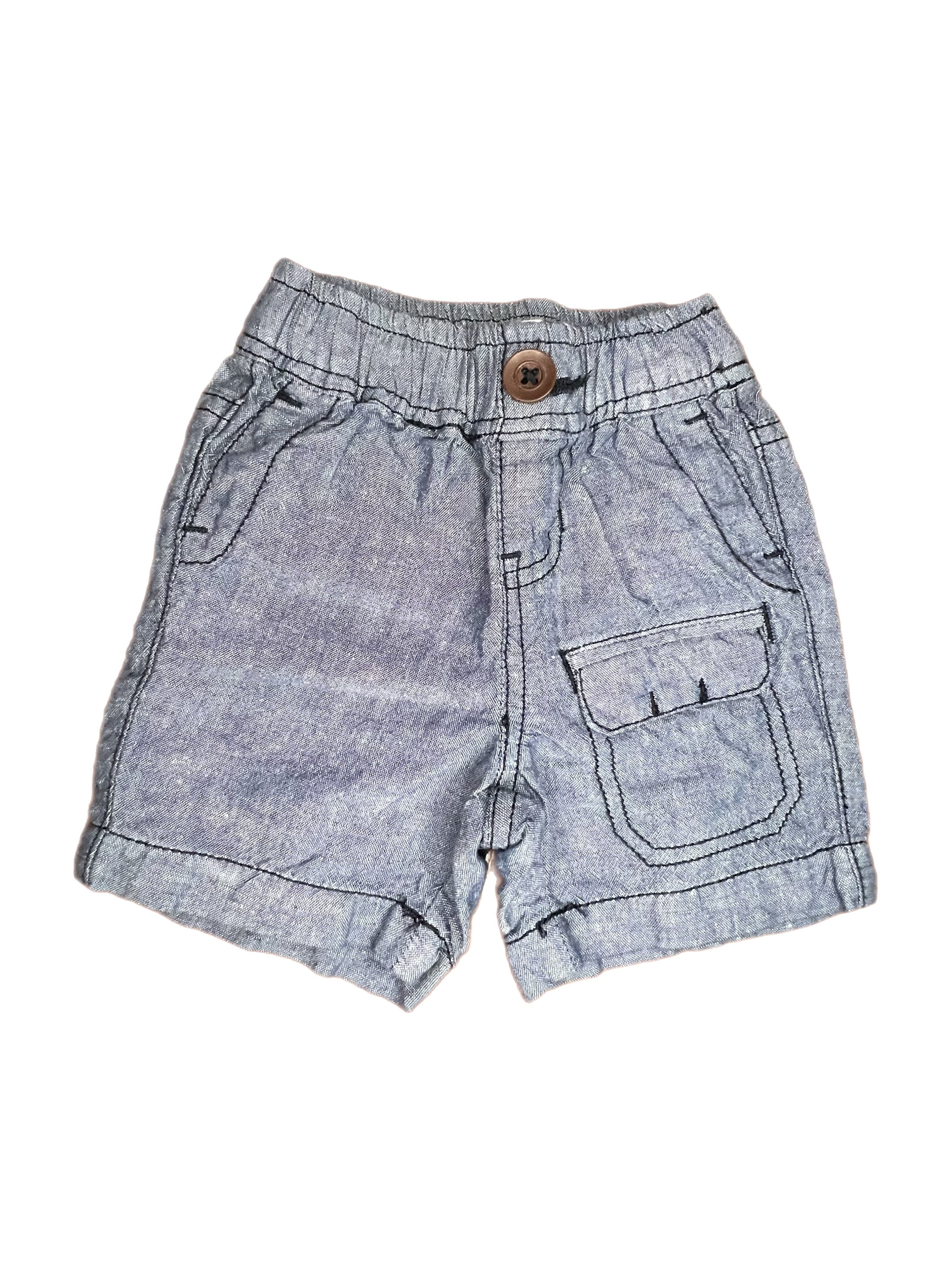 Country Road Linen Denim shorts (3-6m)