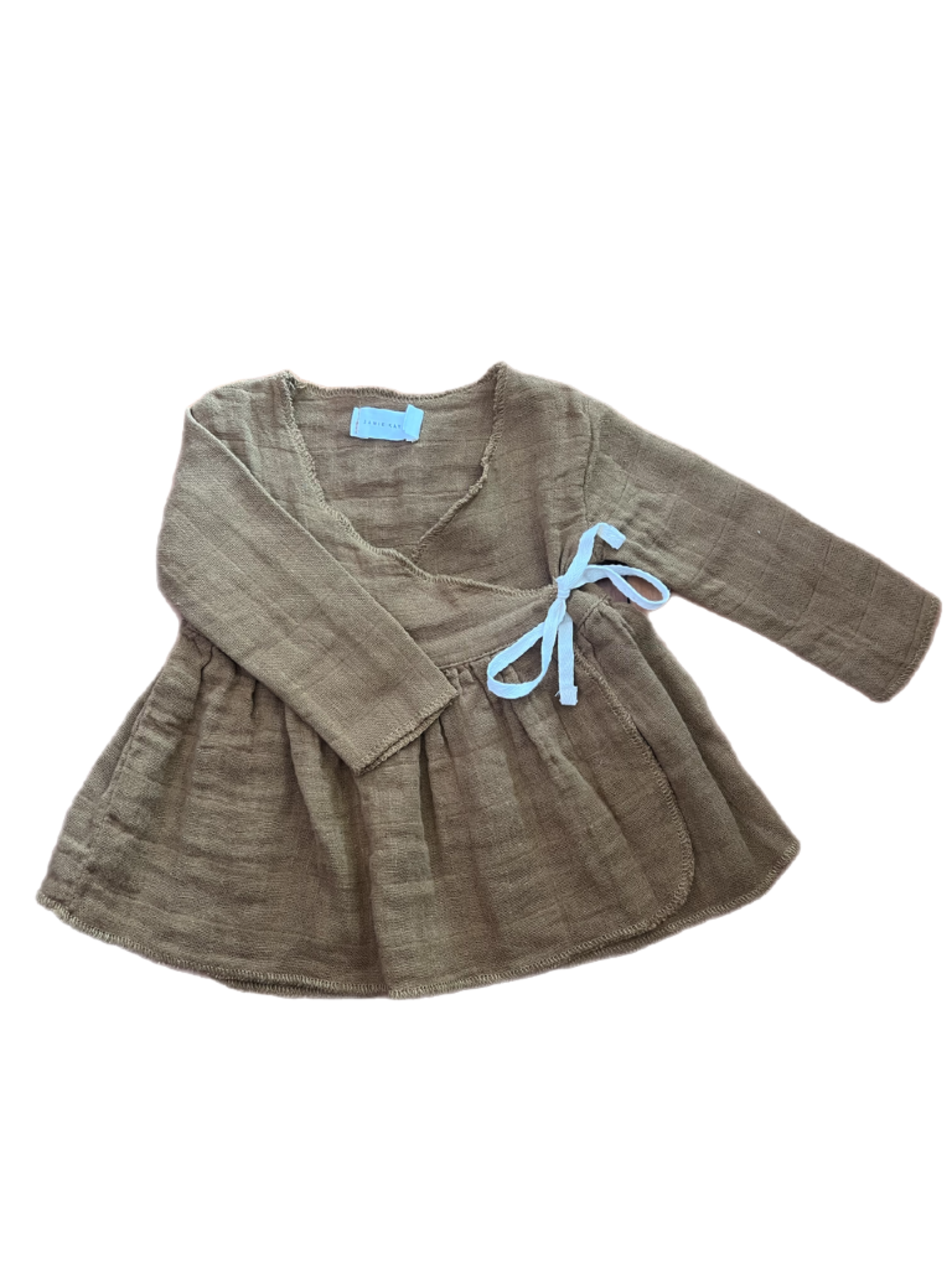 Jamie Kay Wrap Top (0-3m)