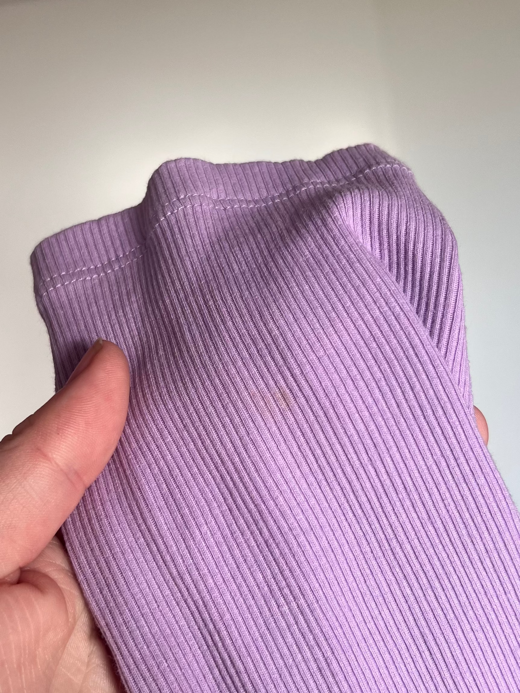 Seed Purple Ribbed Long Sleeve (3-6m)