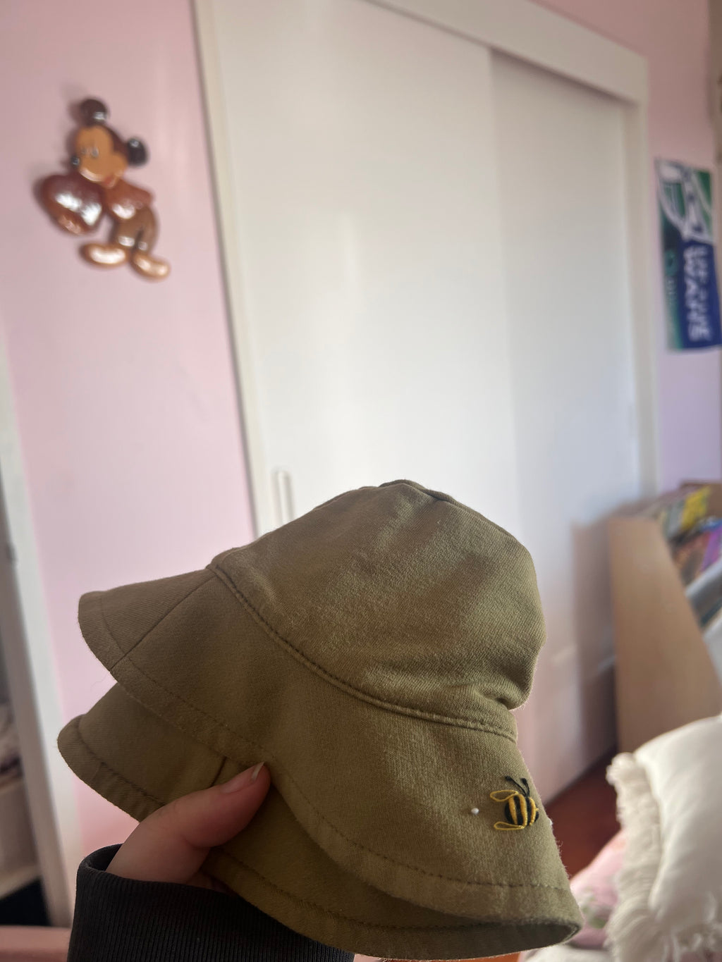 Dimples Cotton Bucket Hat (Small)