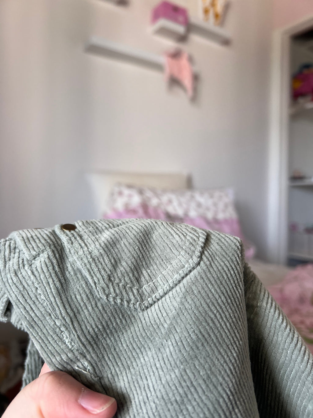 *NEW* Jamie Kay Cord Short Overall (1y)